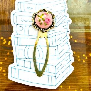 Hand Embroidered Bookmark